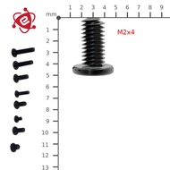 Baut Screw Kecil M2x4 Laptop HP Toshiba Dell Samsung Asus Acer Lenovo