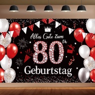80th Birthday Backdrops for Man And Woman
