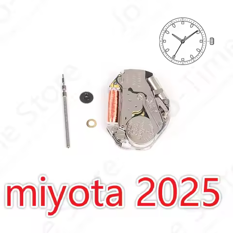 Watch movement MIYOTA Japan's new original quartz movement 2025 2-pin quartz battery movement is acc