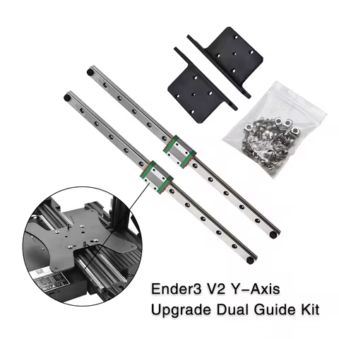 NEW Upgrade Y-Axis Linear Rail Kit for 3D Printer Parts Ender-3/Ender 3 V2 Ender3 Pro Dual MGN12H 30