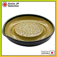 Motoshige Seitoujo Iwami Ware Grater Plate Oribe Style