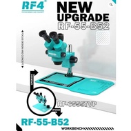 RF4 RF-55-B52 6.5-55X Stereo Trinocular Microscope