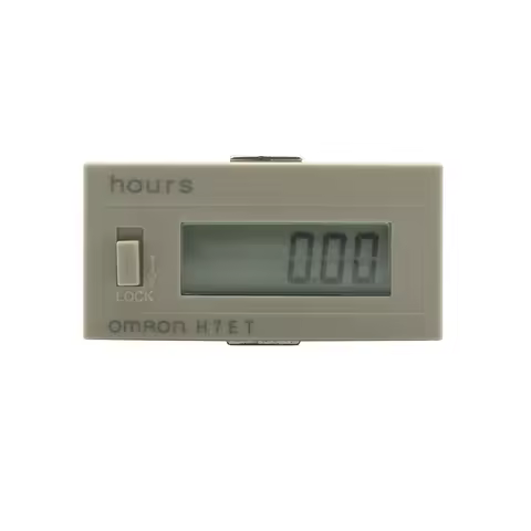 6 Digits Screw Terminal Resettable Digital Accumulator Dispaly Timer Counter H7ET-BM-S Seconds 0 to 