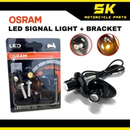 Osram Mini LED Turn Signal Set Black Universal Y15 / Y16 / R15 / RS150 / LC135 /R25/Ninja250/VF3I(Motorcycle Led Light)