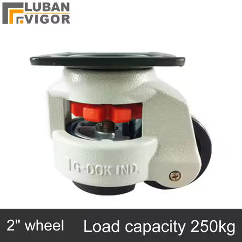 Level adjustment wheel/Casters,GD-60F flat support, forHeavy equipment ,Industrial casters