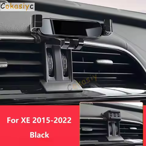 Car Mobile Phone Holder For Jaguar XE 2016 2022 - 2015 Mounts Bracket Stand Rotatable Support Access