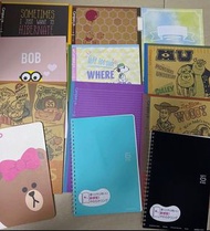 campus 簿 單行 日本 文具 soft ring kokuyo line friends minions snoopy