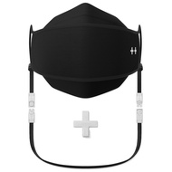 AVITTY 3D Cotton Face Mask Angel Black with Replaceable Filters Mask Lanyard Wall Hook