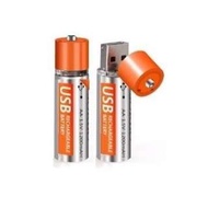 Rising USB AA Rechargeable1200mA 充電池 兩粒裝