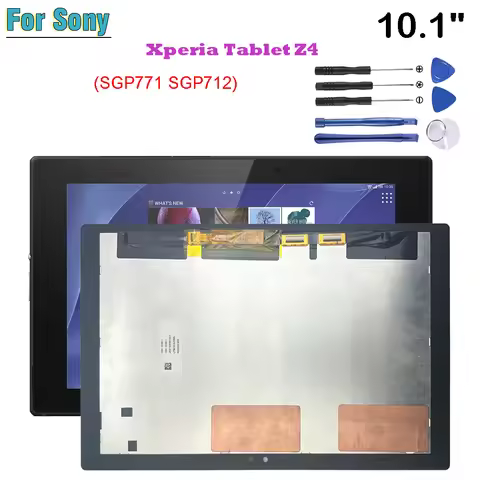 New For Sony Xperia Tablet Z4 SGP771 SGP712 LCD Display Touch Screen Digitizer Panel Assembly Replac