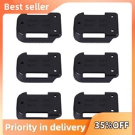 6 Pack Battery Mounts Holder for  18V Battery,Also for  18V Battery Mounts/Belt Clip,Wall Battery Ho
