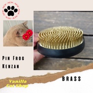 Kenzan Ikebana Flower Large Pin Frog With Rubber Gasket Florist Tools