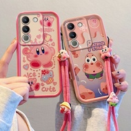 Casing Redmi   15(5G)  Pink KT Cat/Fart Strawberry Bear/Cheese Pie Superstar/Kuromi Grid/Frog Crown/