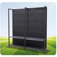 Popular pegboard hook display rack, sock accessory hanging rack, toy fishing gear store, mobile phon