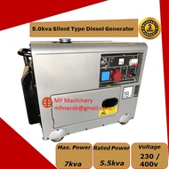 Mf 5.5kva Canopy Silent Type Diesel Generator