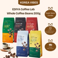 EDIYA Coffee Lab Whole Coffee Beans 200g | Persona Blend / Ethiopia Limu / Brazil Cerrado / Kenya Or