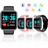 D20 Pro Smart Watch Y68 Bluetooth Fitness Tracker Sports Watch Heart Rate Monitor Blood Pressure Smart Bracelet for Android IOS