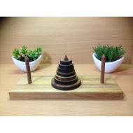 Wooden Game 7-Storey Hanoi Tower Puzzle