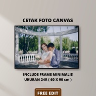 Minimalist Canvas Photo Print 24R 60x90cm Canvas Photo