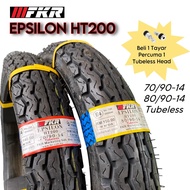FKR Bunga HT200 Tubeless TL Tayar Tyre 70/90-14 80/90-14 EGO EGOS ICON