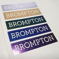 Brompton Bike Stickers 貼紙