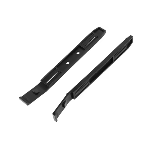 Practical 5 Pairs Hard Drive Rails Chassis Cage Accessories Drive Bay Slider Plastic Rails for 3.5 t