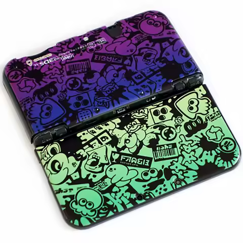 Hard Shell Case Cover Compatible with New NS 3DS LL Replacement Protective New 3DS LL Housing Case