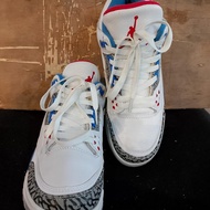 SEPATU SECOND ORIGINAL AIR JORDAN 3 RETRO TRUE BLUE