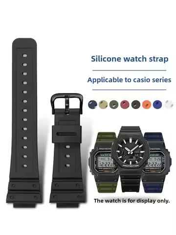 Suitable for Casio Small Square Silicone Watch with DW-5600BB/LS/SK/E GW-B5600 GW-5000