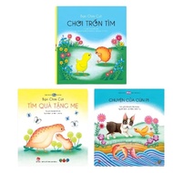 Sách Combo (3 Quyển) - Tranh Truyện Ehon - Bạn Chim Cút Tìm Qùa Tặng Mẹ Bạn Chim Cút Chơi Trốn Tìm C