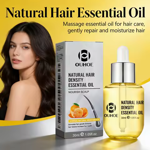 Citrus Hair Essential Oil Anti Hair Loss Reduce Breakage Strengthen Hair Roots Nourishing Scalp Hair