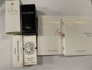 全新 Dior jadore sauvage byredo diptyque mixed emotion doson MFK Maison a la rose sample 香水 perfume