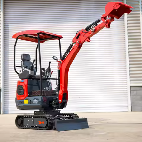 Customized Mini Digger Excavator Mini Excavator Mini 1.5 ton Excavator 2.0 ton Mini Bagger Europa Mi