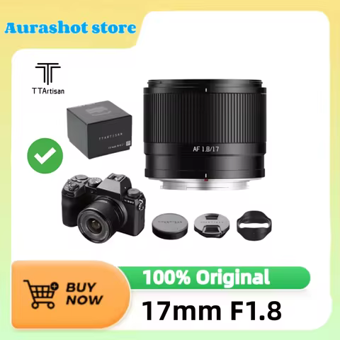 TTArtisan AF 17mm F1.8 APS-C Wide Angle Prime Lens Auto Focus Lightweight for Sony E Fujifilm X Niko