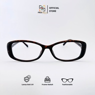 [FI] Minus Glasses 0-12 Thinned Lenses Index 1.67 LEOPARD Frame Fashionable Glasses Anti-UV Anti-Rad