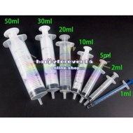 (READY STOCK)Disposable Syringe / PICAGARI (1ml/2ml/5ml/10ml)