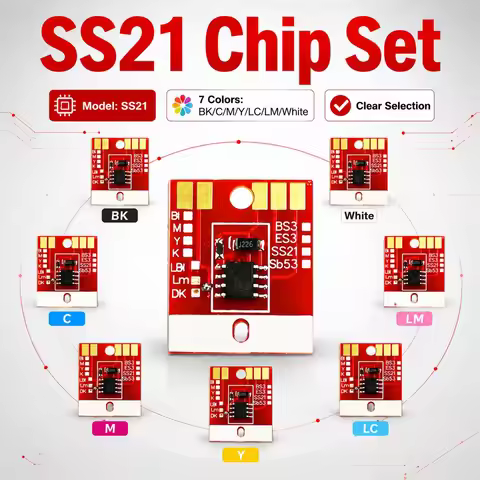 Auto Reset Permanent Chip SS21 Ink Cartridge Chip Fit Mimaki JV33 JV5 CJV30 JV Series Printer