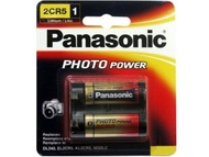 Panasonic 2CR5 6 Volt Lithium Battery (245, DL245, EL2CR5)