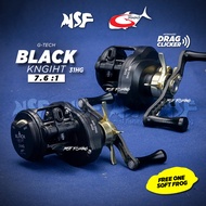 [MSF] G-Tech Black Knight 31HG | Mesin Kekili Mancing Pancing Saltwater Freshwater Fishing Reel BC