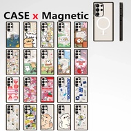 Samsung Galaxy S25 S24 S22 S23 Ultra Plus phone case Carving TiFYCASE【Maltese My Melody ADER ERROR F