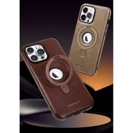 LEATHER CASE STANDING SAMSUNG S24 ULTRA, S24 ULTRA, S25 ULTRA ORIGINAL MAGSAFE