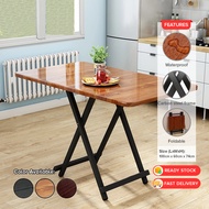 Teemo Folding Table Dining Table And Chair Household Simple Living Room Rectangular Dining Table Mej