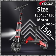Garansi Lokal SEALUP scooter listrik dewasa Q18 off-road 1000W Skuter Elektrik max 55KM/H baterai li