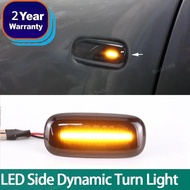 2PCS Led Dynamic Side Marker Turn Signal Light Sequential Blinker for Audi A2 A3 8L A4 B5 A6 4B C5 A