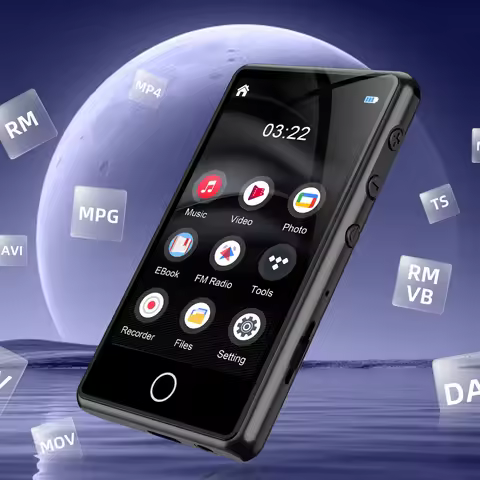 3.0 Inch Full Touch Screen MP4 ( TF Card Not Included) No Wifi No Games MP3 Player Expandable Storag