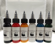 PANDA Tinta Tattoo Set Original / 1 Set 6 / 10 Warna - 5ml / 30ml