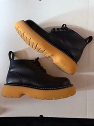 Bottega Veneta Bounce Ankle Boots Black BV 41 黑色靴