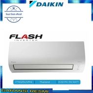 AC DAIKIN 1/2 PK FTKQ15UVM4 FLASH INVERTER THAILAND LOW WATT 0.5 PK