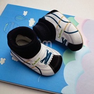 Baby Shoes Slip on Socks | Hamina Baby | Prewalker for Boys and Girls (UNISEX) PM BLACK BLACK | Newb