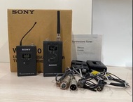 SONY Mic WRR-810 WRT-822 UHF Synthesized Wireless transmitter receiver Tuner Microphone Audio 發射 接收 